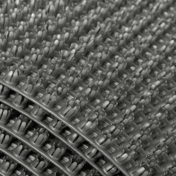 Щетинистое покрытие Альфа-Стиль 128 Серый металлик - 0,9х15 м. пог в Уфе