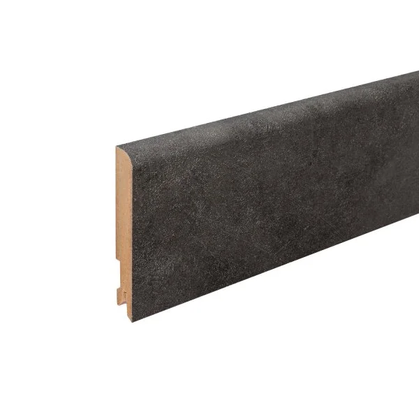 Плинтус MDF Bonkeel 24064 Бетон Лофт Графит (100х16х2400 мм) в Уфе