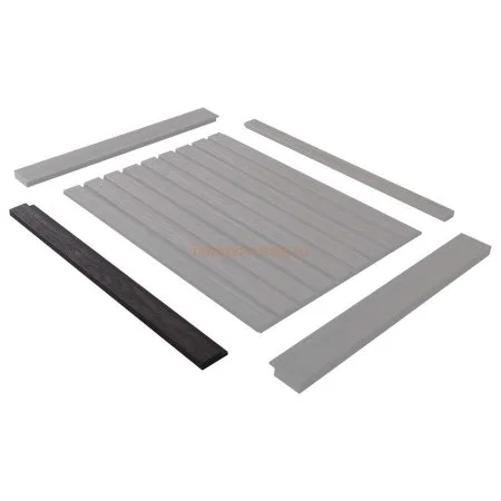 Финишный молдинг LF124A BR395 правый декорированный (42х12х2700мм) в Уфе