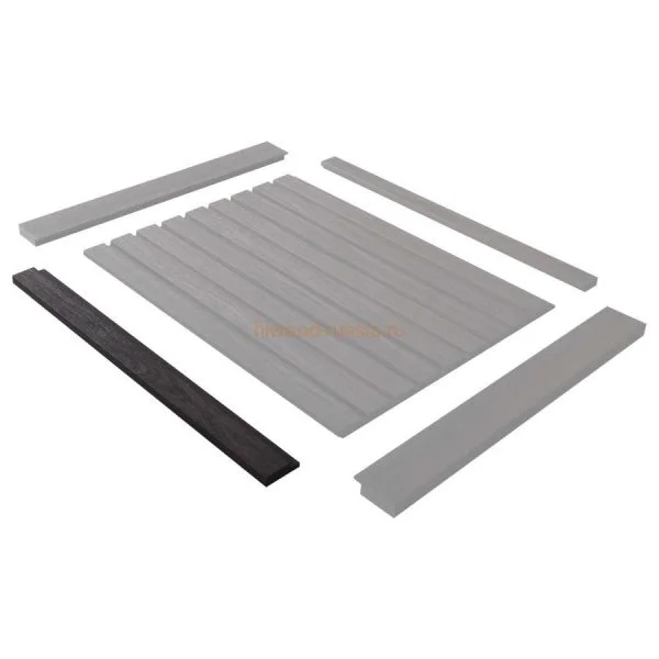 Финишный молдинг LF124A BR395 правый декорированный (42х12х2700мм) в Уфе