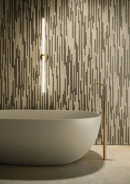 Керамогранит Italon Метрополис Вставка Стрип Ворм 26х75 (Натуральная) в Уфе