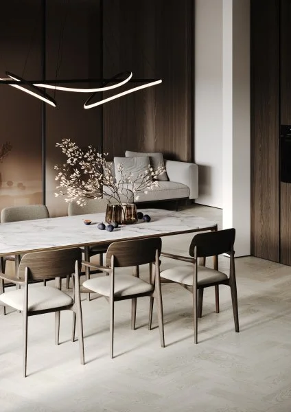 Паркетная доска Quartz Parquet Штучный паркет Дуб Скандинавский 44-1258-57 в Уфе