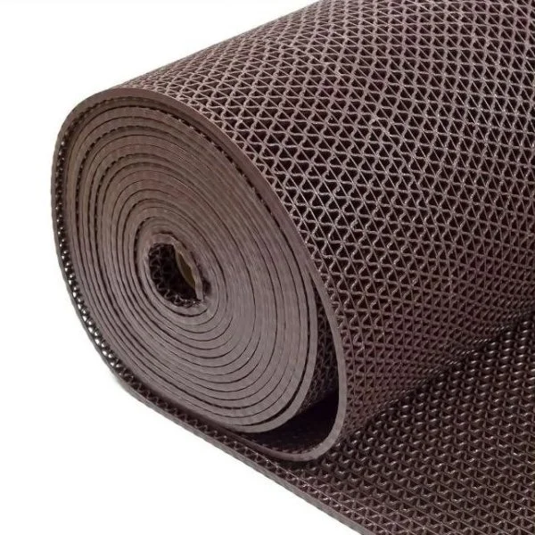 Грязезащитное рулонное покрытие ЗигЗаг Коричневый 4,5 мм (0,9 м) Китай в Уфе