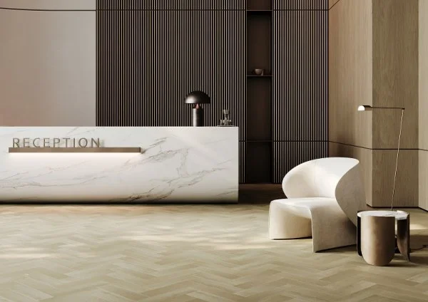 Кварц-виниловая плитка Fargo Herringbone 44-653-41 Дуб Атлантик в Уфе