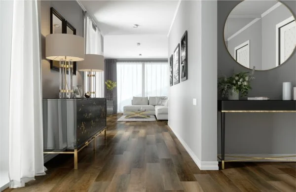 Кварц-виниловая плитка Refloor Fargo Comfort 61W921 Дуб Прага (Градиент) в Уфе