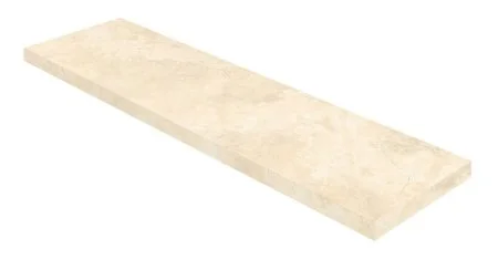 Керамогранит Coliseum Аурелия Уайт Ступень угловая правая (Натуральный, 33х120) в Уфе