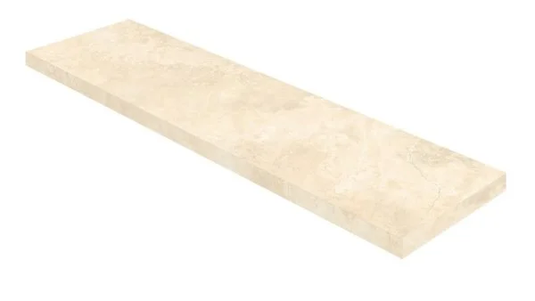 Керамогранит Coliseum Аурелия Уайт Ступень угловая правая (Натуральный, 33х120) в Уфе