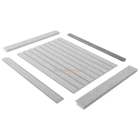 Финишный молдинг LF124B GN68 левый декорированный (31х12х2700мм) в Уфе