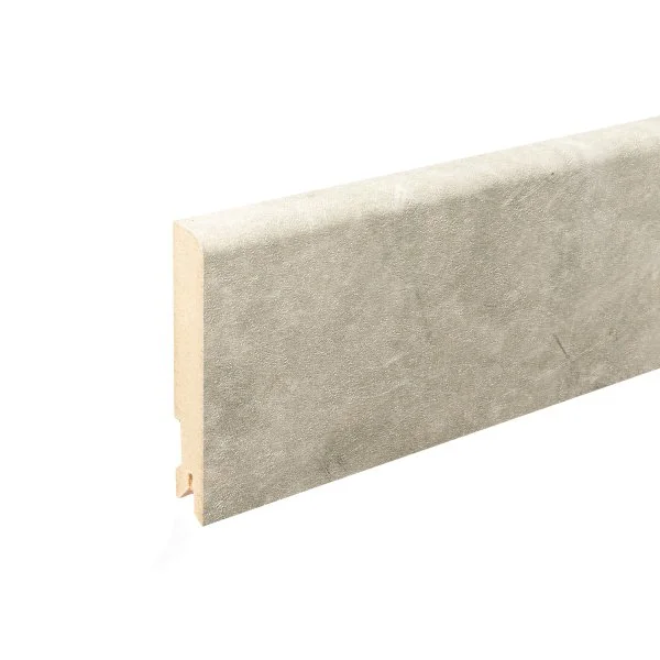 Плинтус MDF Bonkeel 24066 Бетон Лофт Светлый (80х16х2400 мм) в Уфе