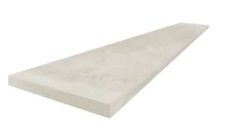 Керамогранит Coliseum Экспо Уайт Ступень угловая левая (Натуральный, 33х60) в Уфе