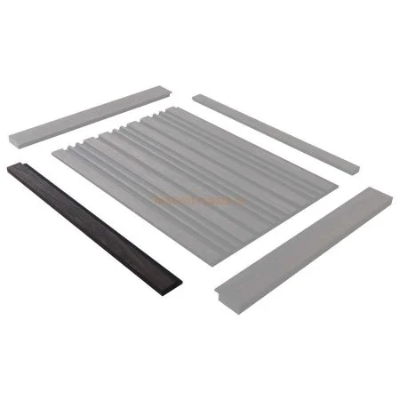 Финишный молдинг LF124A BR395K правый декорированный (42х12х2700мм) в Уфе