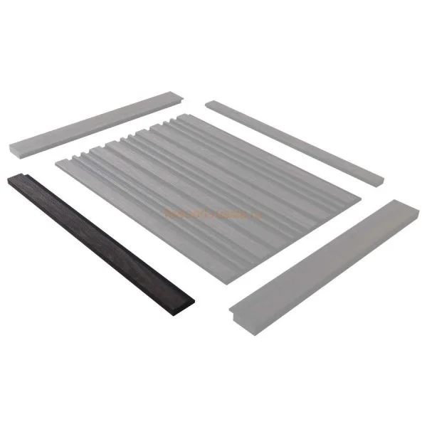 Финишный молдинг LF124A BR395K правый декорированный (42х12х2700мм) в Уфе