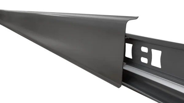 Плинтус пластиковый Arbiton INDO70 220 Чёрный матовый 2.5 м в Уфе