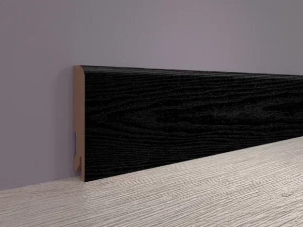 Плинтус MDF Bonkeel 24033 Чёрное Дерево (80х16х2400 мм) в Уфе