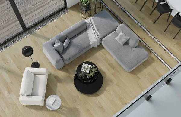 Паркетная доска Quartz Parquet Классик 5 мм Дуб Тоскана 407 в Уфе