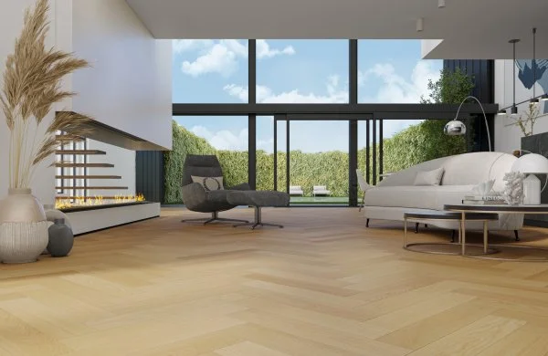 Паркетная доска Quartz Parquet Английская Ёлка Дуб Тоскана 33-407 в Уфе