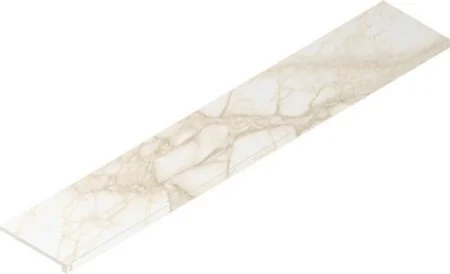 Керамогранит Italon Этернум Каррара Ступень Фронт 33х160 (Натуральная) в Уфе