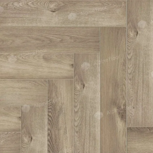 Кварц-виниловая плитка Alpine Floor Parquet Дуб Натуральный Отбеленный ЕСО 16-5 2.5 мм. 43 класс в Уфе