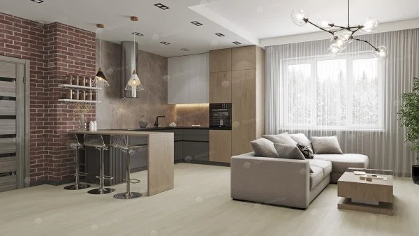 Каменно-полимерная плитка Alpine Floor Solo Ленто ECO 14-5, 3,5 мм 34 класс в Уфе