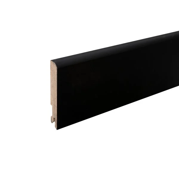 Плинтус MDF Bonkeel 24032 Чёрный Софт (100х16х2400 мм) в Уфе