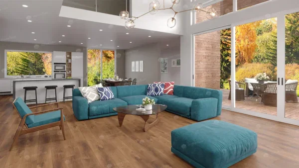 Кварц-виниловая плитка Alpine Floor Premium XL Дуб Насыщенный ЕСО 7-7, 8 мм. 43 класс в Уфе