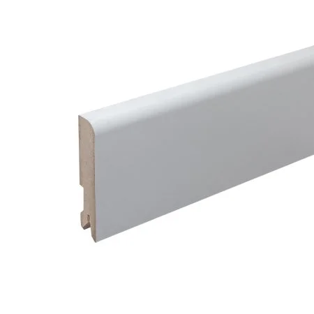 Плинтус MDF Bonkeel 24116 Белый (80х16х2400 мм) в Уфе