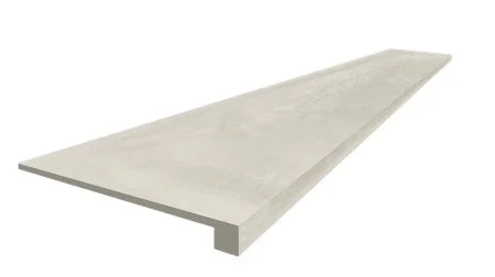 Керамогранит Coliseum Экспо Уайт Ступень фронтальная (Натуральный, 33х60) в Уфе