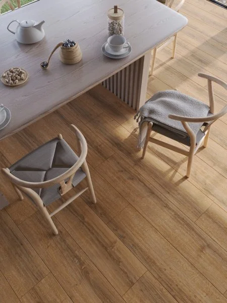 Ламинат Egger PRO 8/33 4V Large Aqua+ Дуб Шерман коньяк коричневый EPL184 в Уфе