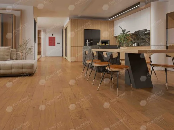 Инженерная доска Alpine Floor Villa Дуб Имбирный в Уфе