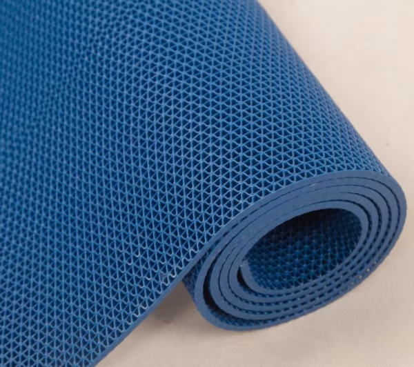 Грязезащитное рулонное покрытие ЗигЗаг Синий 4,5 мм (1,2 м) Китай в #REGION_NAME_DECLINE_PP#