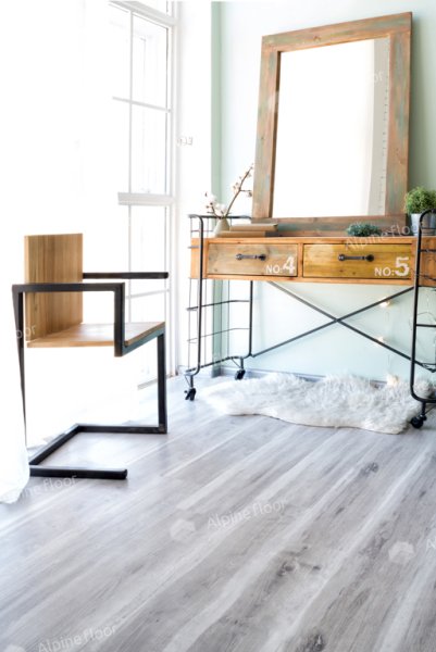 Кварц-виниловая плитка Alpine Floor Easy Line Дуб Полярный ЕСО 3-19 3 мм. 43 класс в #REGION_NAME_DECLINE_PP#